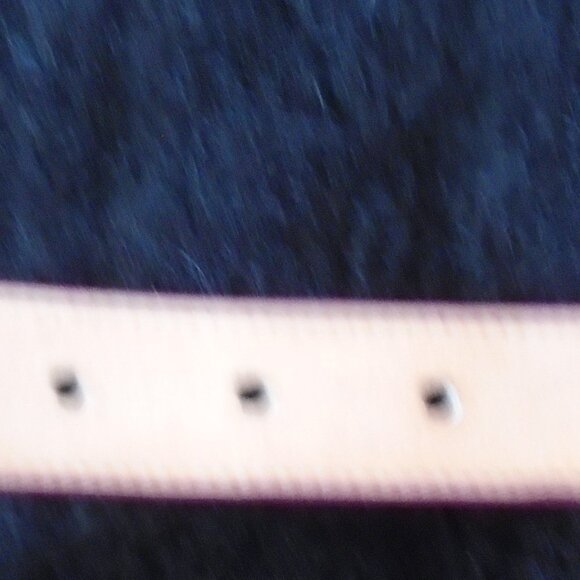NEW VINTAGE COACH WHITE PINK LEATHER COLORED POLKA DOTS DOG PET COLLAR XL 2333 - Picture 13 of 13
